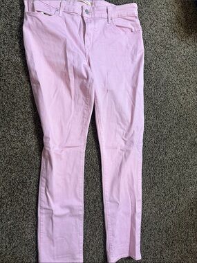 Levi's Light Pink Skinny Jeans